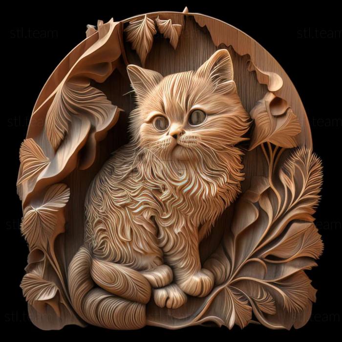 3D model kitty (STL)